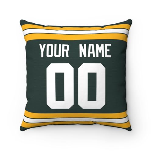 Image of ANTKING Throw Pillow 2 Pack Custom Any Name and Number Personalized Gift for Men Women Boys