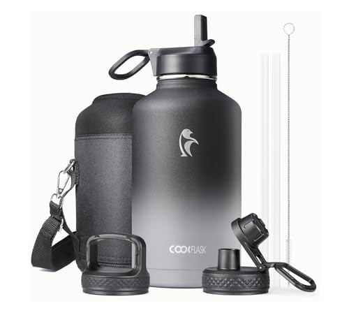 Coolflask 64 oz Piano Night