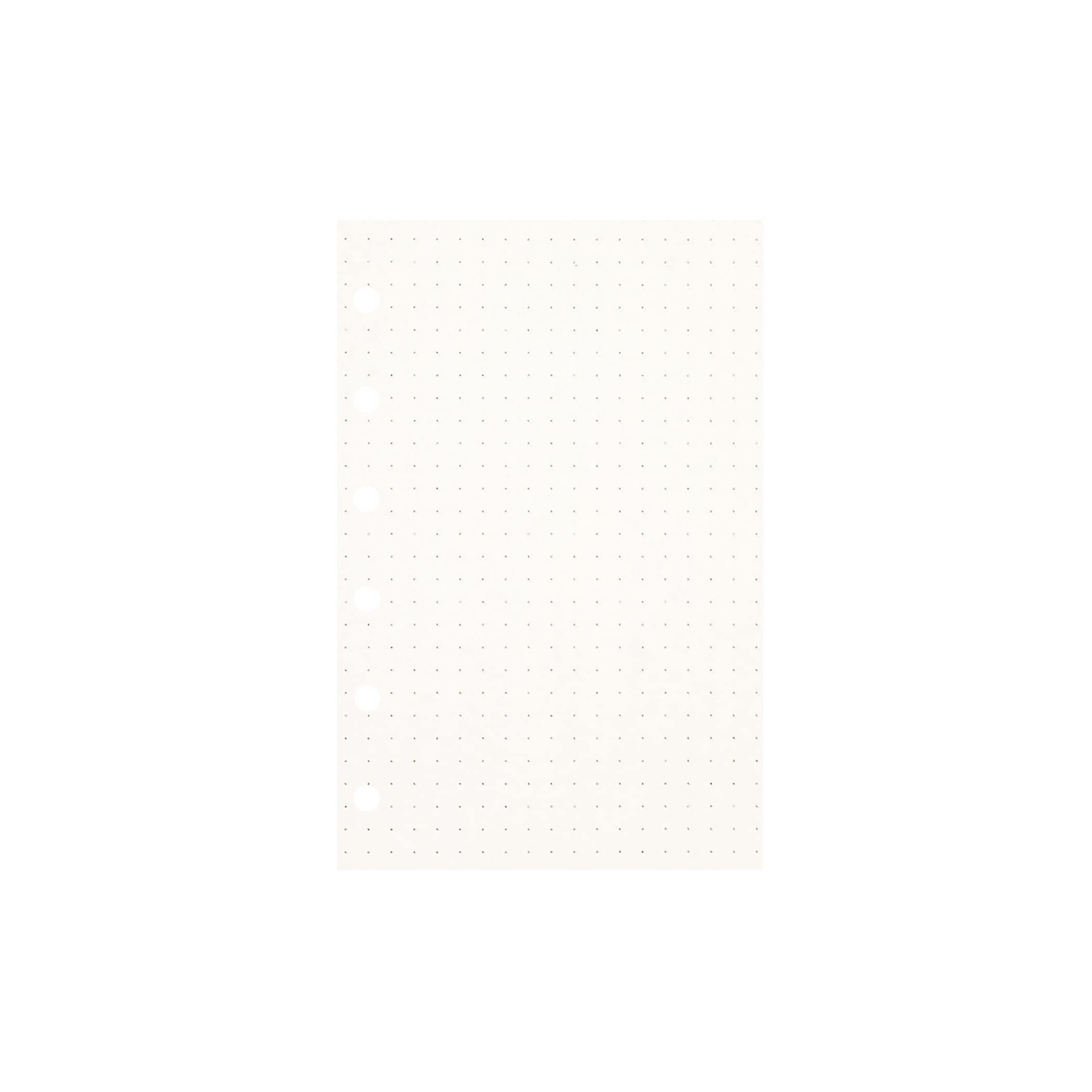 Zelten Loose Leaf Punched Paper Refills Paper for 6 Hole Binder Personal Organizer Diary Notebook Refillable Planner (Dotted,A7/6 Hole) - Image 2