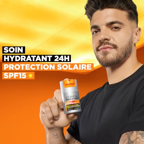 Soin Visage Hydra Energetic Spf 15 Anti fatigue Men Expert Le Flacon De 50ml - vue 5