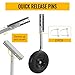 OUKIDR Boat Launching Wheels, 12