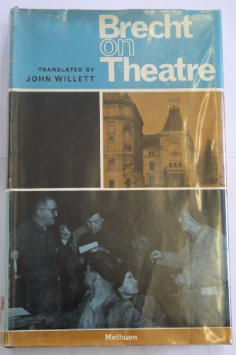 Brecht on Theatre The Development on an Aesthetic B0014S1DGW Book Cover