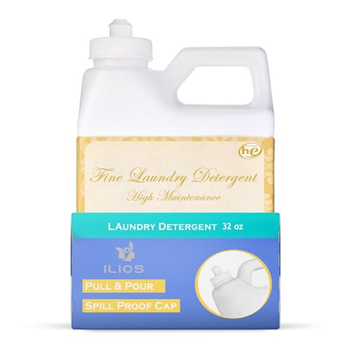 High Maintenance Wash Luxury Laundry Detergent - High Maintenance Laundry Detergent 32 oz (Pack of 1) ILIOS Packaging.