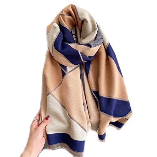 Foulard en cachemire d'hiver pour dame : le cadeau chaleureux sous forme de châle de luxe