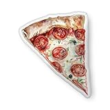 AIBUYDESIGN Pizza Slice Custom-Shaped Pillow, Funny Food Throw Pillow, Novelty Plush Cushion, Decorative Bed Sofa Accent