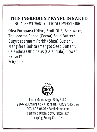 Earth Mama Angel Baby Manteiga de mamilo natural – 60 ml