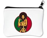 afro funky 100% polyester. Afro Funk Rasta Girl Reißverschluss-Geldbörse Brieftasche Geldbörse