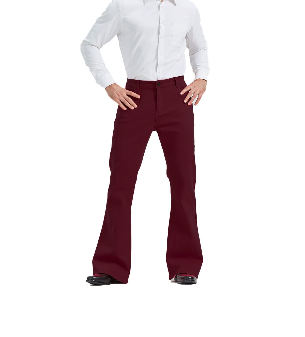 Ldninemens Relaxed Vintage 60s 70s Bell Bottom Stretch Fit Classic