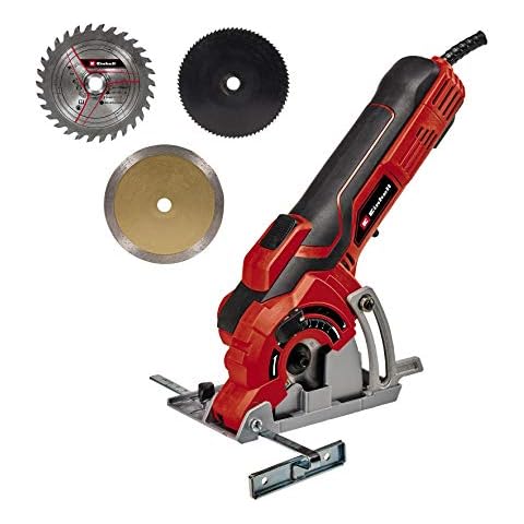 Einhell TC-CS 89 Mini Circular Saw with Depth Adjustment Cover