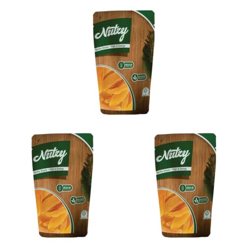 Image of Nutzy Premium Dried Fruits (Dried Mango, 200 Gm) (Pack of 3)