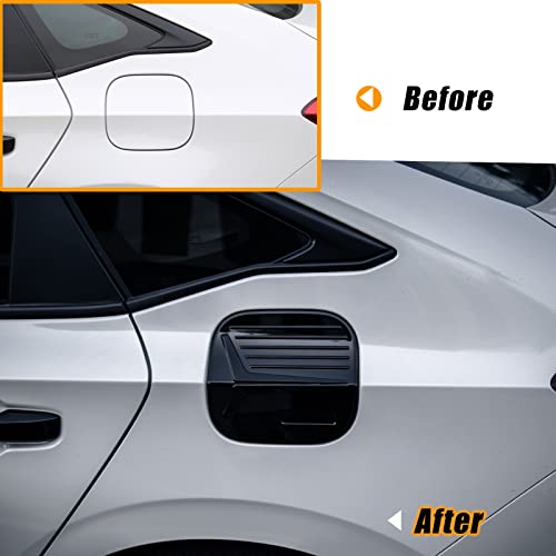 Thenice Gas Tank Cap Sticker for Honda Civic Sedan 2022-2026 (Black) by Thenice - Used condition - Image 2