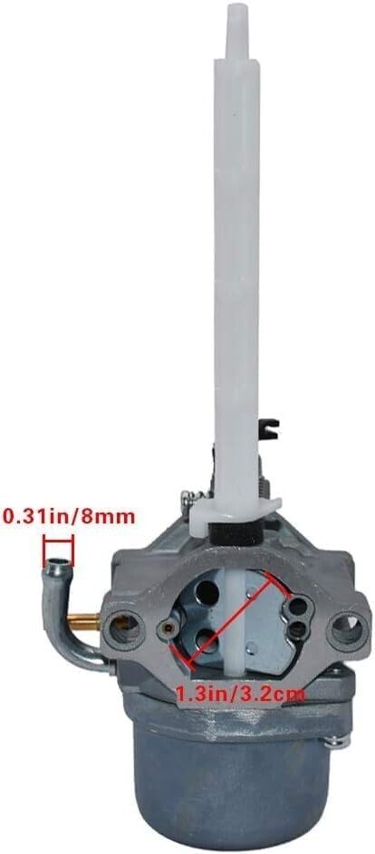 FTYHFEFH Carburetor with key dimensions 0.31in/8mm and 1.3in/3.2cm