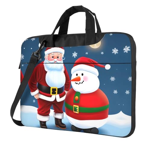 �T���^�N���[�X�ƐႾ��܃v�����g�ی색�b�v�g�b�v�o�b�O ���\�o�b�O �R���s���[�^�[�P�[�X �\�t�g ���f�B�[�X �����Y ���j�[�N, �u���b�N///�z���C�g, 15.6 inch