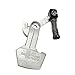 ThpeMakcr Gear Shift Lever Selector Shift Arm with Shifter Cable End Catch Compatible with Volkswagen Golf Jetta CC 5 Speed Transmission