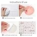 60 Pieces 3D Acrylic Mirror Wall Stickers Decor, Bathroom DIY Removable Mirror Wall Decals Sticker Decor Circle Bubbles for Bathroom Bedroom Living Room Home Decoration (Pink)