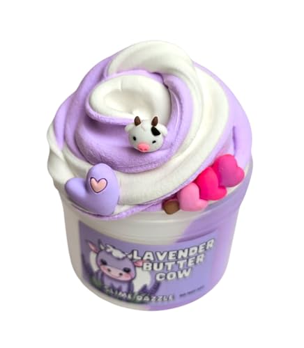 Slime Lavender Butter Cow Slime Made in USA Butter Slime
