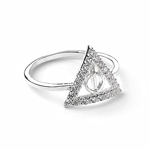 Bague Harry Potter argent et cristal taille S cadeau idal