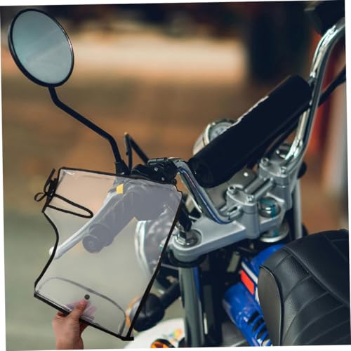 Guantes para manillar de motocicleta para combatir el frío en rutas diarias de scooters y motos 6