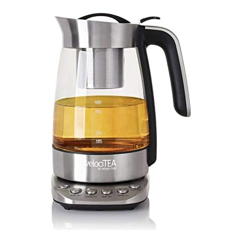Electric Tea Maker With Variable-Temperature Settings and Keep-Warm Feature Cover