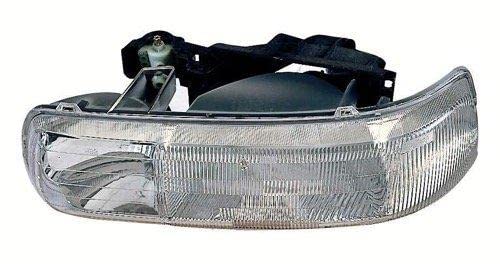 GO-PARTS - for 1999-2006 Chevrolet (Chevy) Suburban 1500 Front Headlight Headlamp Assembly Front Housing/Lens/Cover - Left (Driver) Side Replacement 16526133 GM2502187 2000 2001 2002 2003 2004