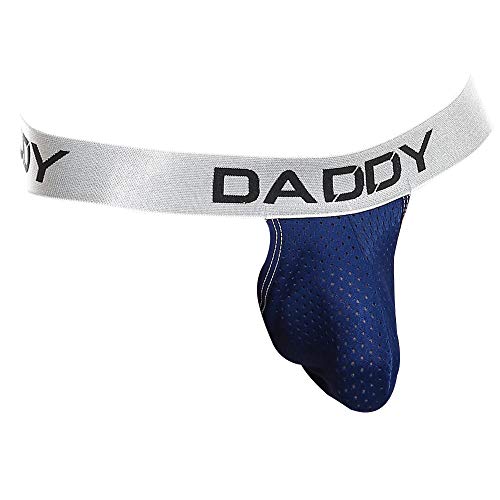 Mens G-String Pouch Enhancing Low Waist V-Shaped Mesh Thong Lingerie Underwear