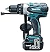 Produktbild Makita Akku-Schlagbohrschrauber 18 V / 5,0 Ah, 2 Akkus und Ladegerät im MAKPAC, 1 Stück, DHP458RTJ