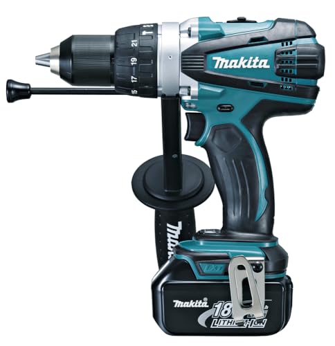 Perceuse à percussion 18V LXT (2x5.0 Ah) en MAKPAC - MAKITA DHP458RTJ