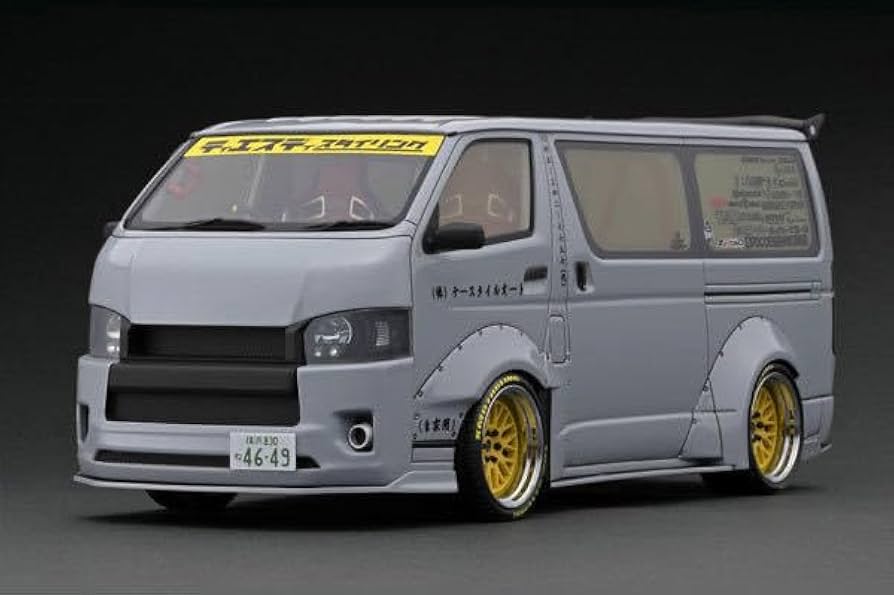 イグニッションモデル　1/18　TSD　ワークス　ハイエース ミニカー/完成品 イグニッションモデル 1/18 T S D WORKS