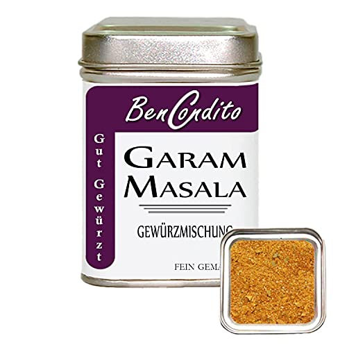 BenCondito - Garam Masala Gewürz - Indische Gewürzmischung 80g Dose Cover