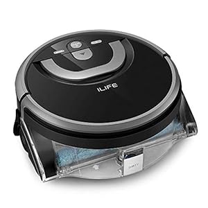 ILIFE W400 Shinebot Vloer Wassen Schrobben Robot, Grote Watertank, Keuken Badkamer Schoonmaak Robot