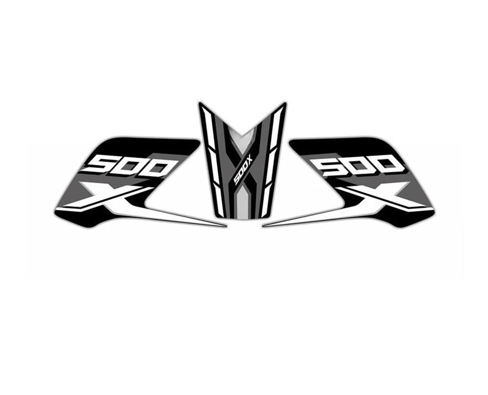Tank Pad Protector Tank Pad Protector Sticker Decal for KY500X Gas Knee Grip Traction Side Tank Pad Sticker