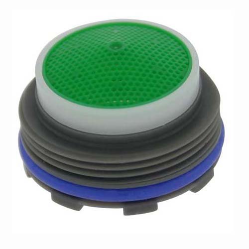 Neoperl 13 0240 5 Economy Flow Aerator - 1.5 GPM, Green/Clear Dome, M18.5x1 Threads, Splash-Free Faucet Stream - View #11