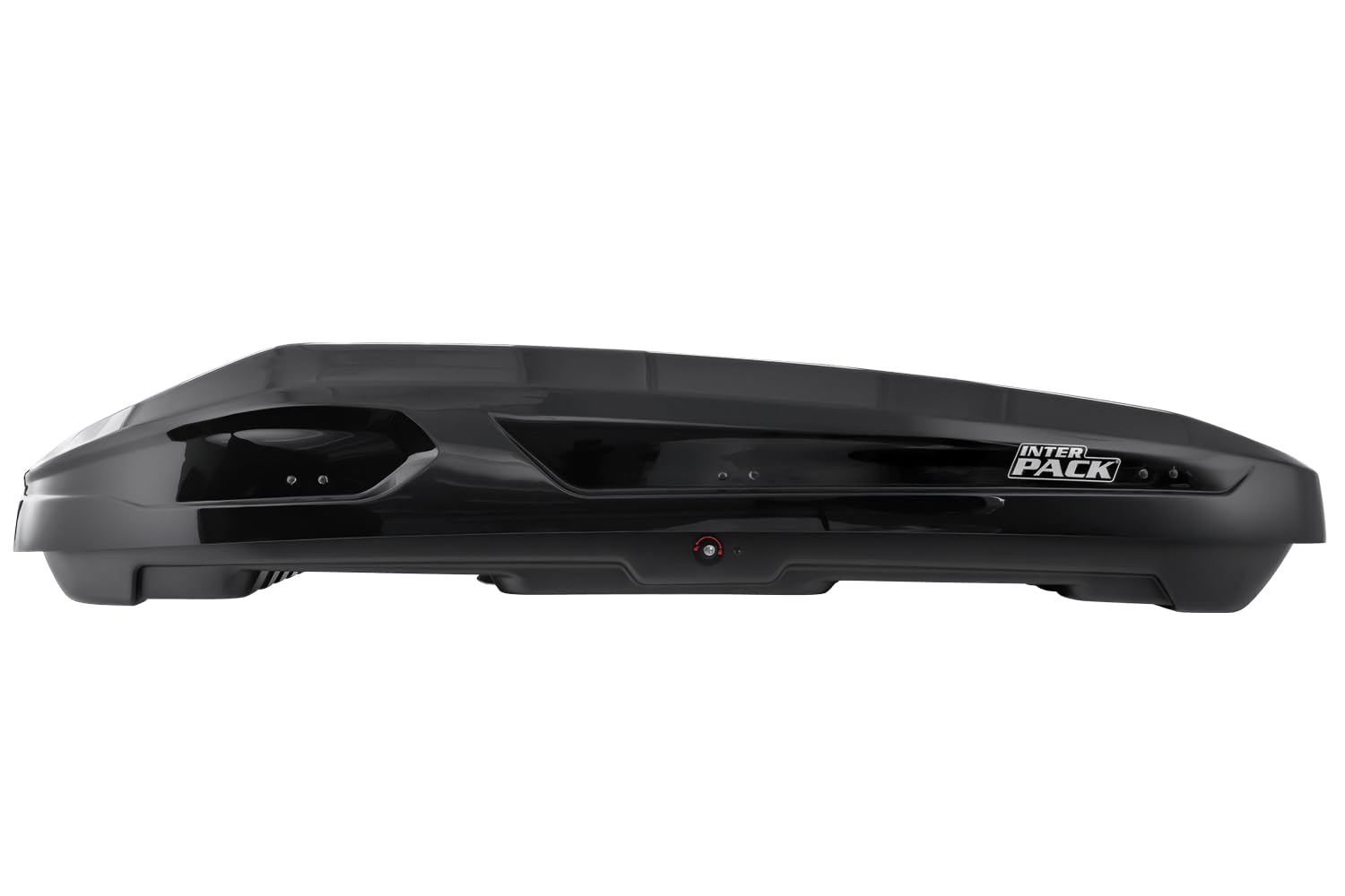 Coffre de Toit Monsun L 550L Noir Métallisé, Box de Toit Aérodynamique 75 kg avec Fixation Rapid Fit et Ouverture Double Face pour Skis et Bagages