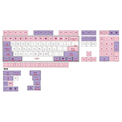 Clavier mécanique Hana touches XDA résistant à l'usure pour remplacer vos keycaps