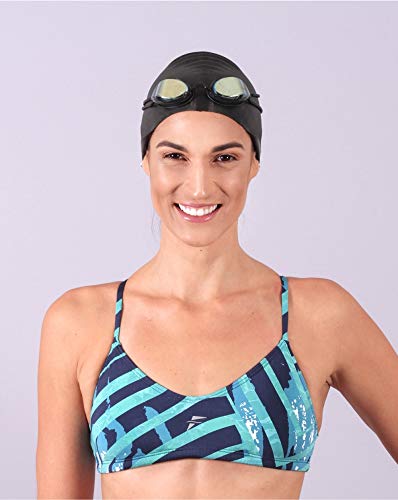 Fabíola Molina Top para Natação Com Compressão, Multicolorido