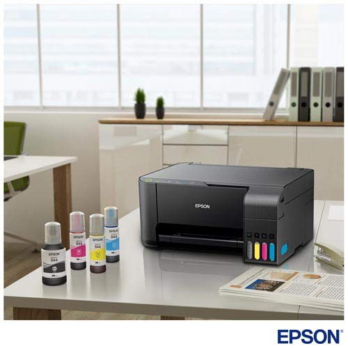 Impressora Multifuncional Epson EcoTank Tanque de Tinta com USB e Wi-Fi - L3150