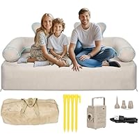 Amazon.co.jp: ポータブルダブルエアーソファ - 高耐久