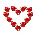 Brightora Diya Water Sensor Diya Handmade 12 Pack, LED Smokeless Flamless Lights for Diwali Decoration, New Year Home Decor/Mandir Decoration Valentine's Day [Energy Class A]