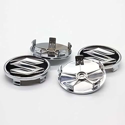 Cache Moyeu Centre Roue Suzuki 68mm Anti-Poussière Protège Bouchon Jante