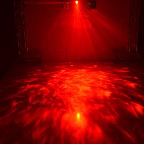 HaoTuo disco ball light RGBW 4 Colors Remote LED Water Wave Ripple Effect Stage Light for Party Dj lighting,night light