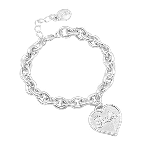 Barbie Chunky Heart Bracelet - Silver4