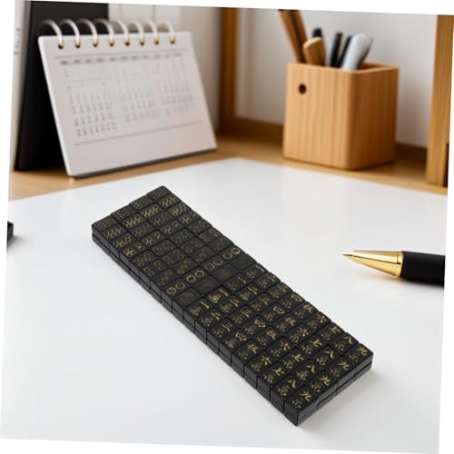 Mini Juego de Mahjong Compacto para Viaje y Casa miniatura 7