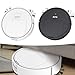 3 in 1 Robot Vacuum Cleaner with Sweeping, Mopping, and Vacuuming Functions for Hard Floors, Smart Navigation, Automatic Scheduling, Slim 21 x 21 x 5.5 cm Design, Home and Bedroom Use(Black)