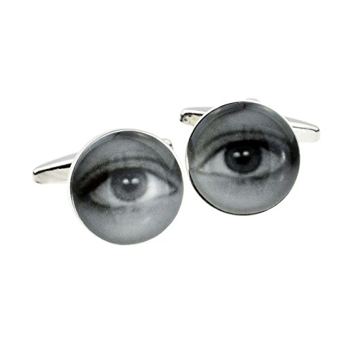 Mancuernillas GTR Ojos Negro y Blanco Talla Única