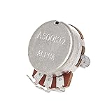 MMLFX 1pc A500K Potentiometer Splined Pot A500K E-Gitarre Bass Effekt Amp Tone Volume Shaft15mm Teile Durchmesser 24mm