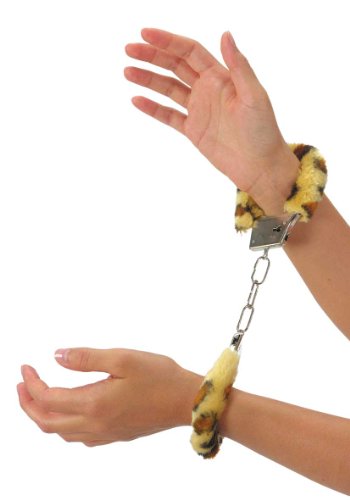 Preisvergleich Produktbild Carnival Toys 6334 - Handschellen mit Plüsch, Scherzartikel