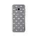 Produktbild adidas Kompatible mit Samsung Galaxy S8 Handyhülle, Transparenter Schnapp Hülle, Silbernes Logo Detail, Komplett Schützende Handyhülle, Transparente