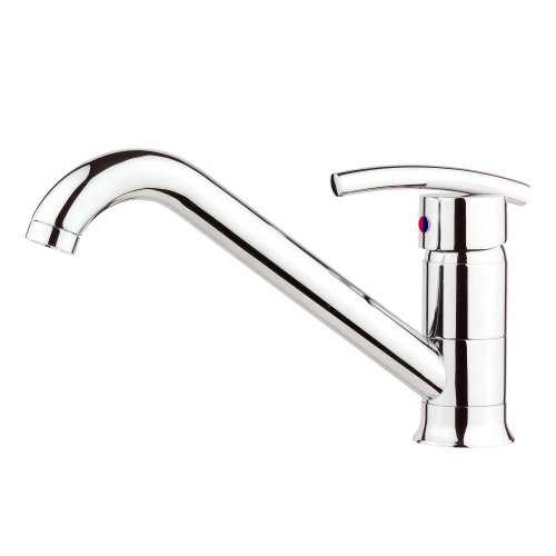 Preisvergleich Produktbild Kirchhoff Crivelli / Küchenarmatur - Spültischarmatur / Mischbatterie für die Küche / Wasserhahn in Chrom / Einhebelmischer - Hochdruck / 17509
