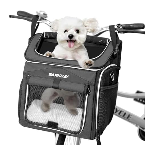 Best dog backpack for biking Expandable Foldable Dog Bike Carrier Backpack