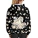 Yruonazao Aesthetic Horse Sweatshirts for Girls Baggy Hoodie 10T Loose Fit Graphic Tops with Hooded for All Seasons Activewear Casual Outfits for Cricket Tennis Yoga